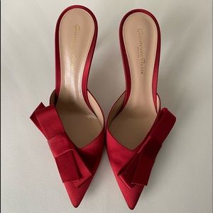 Gianvitto Rossi Bow Mules